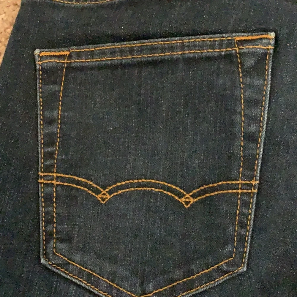 American Eagle Slim Straight Jeans [30x32] Dark Blue extreme flex - Picture 6 of 7